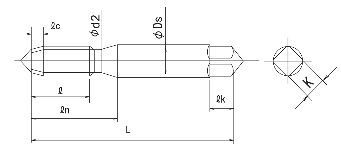 Form Taps for Non-Ferrous Alloys with Short Thread Form Taps for Non-Ferrous Alloys with Short Thread