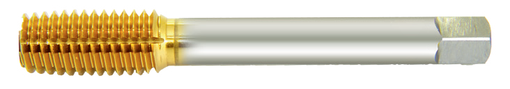 TiN coated Fluteless Tap TiN coated Fluteless Tap