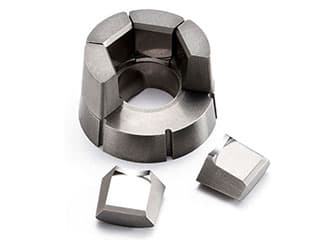 Segmented Dies for Nuts